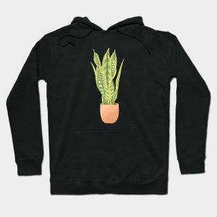 Snake Plant Cactus Hoodie